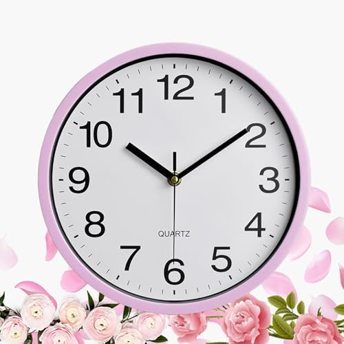 Wall Clock Large, Nonticking Decorative Classic Wall Clock Decorative, Battery - Image 3