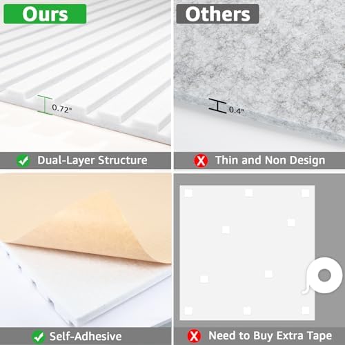 Art3dwallpanels Acoustic Panels, 5 Pack - Image 3