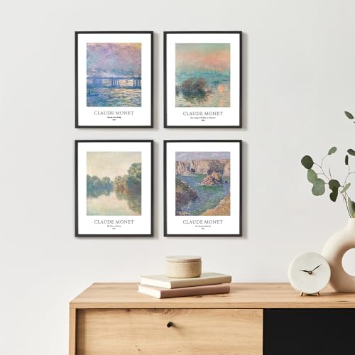 EVOLE HOME Claude Monet Art Prints, Unframed 8x10 Art Prints, Giclée Prints - Image 2