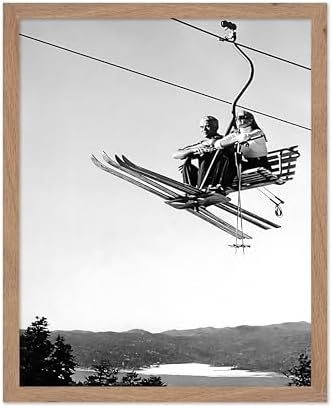 Poster Master Vintage Ski Lift Print by PosterMaster
