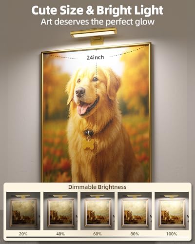 EZVALO Picture Light for Wall, Rechargeable Stick on - Image 6