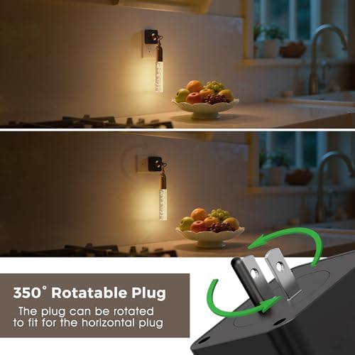 L LOHAS LED Night Lights Plug into Wall, 0-100LM Dimmable Night Light - Image 4