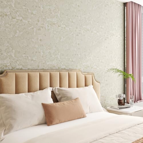 30"×118" Silk Embossed Wallpaper Peel and Stick Floral Wall Paper Stick and Peel - Image 2