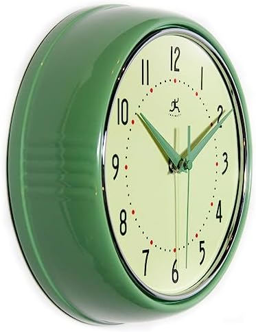 Infinity Instruments LTD. Retro 12 inch Silent Sweep Non-Ticking - Image 2
