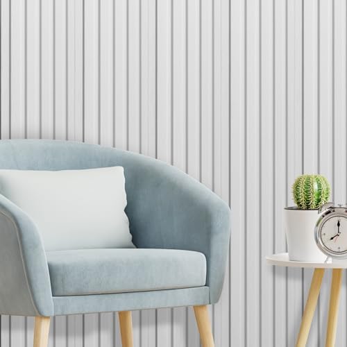 Art3d 108 x 6 in WPC Wood Slat Wall Panels, 3D Wall Accents - Image 5