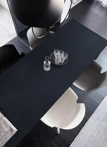Dark Blue Contact Paper Peel and Stick Self Adhesive Wood Grain Wallpaper - Image 4