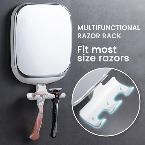 TAILI Shower Mirror Fogless for Shaving, Fogless Mirror for Shower - Image 2