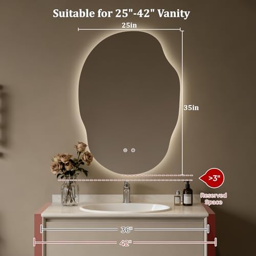 WallBeyond LED Bathroom Mirror - Image 6