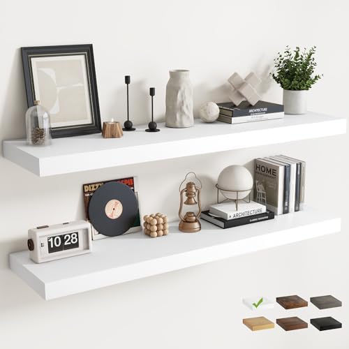 55 Inch Floating Shelves for Wall by Marsmiles