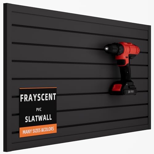 FRAYSCENT Slat Wall Paneling Garage Slat Wall Storage Systems Slatwall Panels by FRAYSCENT