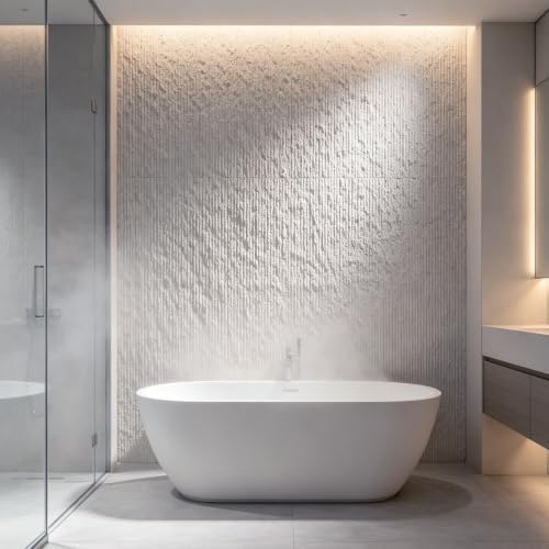 5 PCS 47.2"x23.6"3D Faux Stone Wall Panels - Image 2