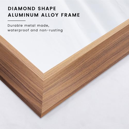 Amorho Bathroom Mirror for Wall, 40 X30 Inch - Image 2