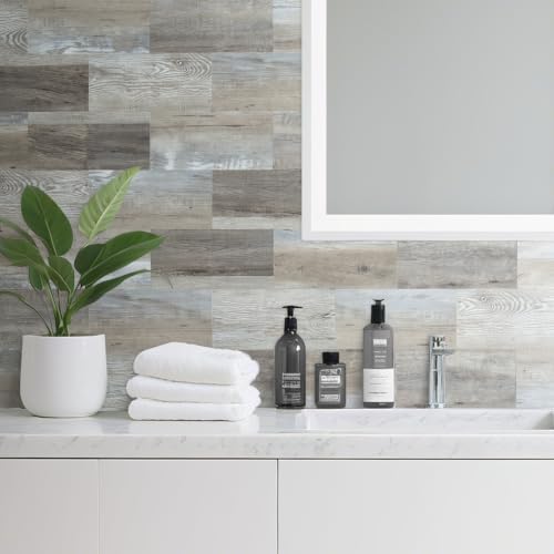 AULIGET 2-Piece Peel and Stick Backsplash Wall Tiles - Image 5