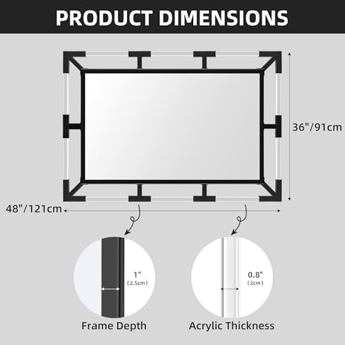 Chende Black Decorative Wall Mirror - Image 6
