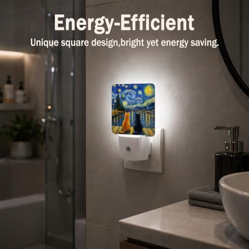 Night Light Plug into Wall, Auto Sensor Nightlights - Image 5