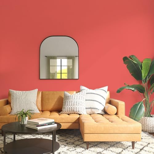 Red Peel and Stick Wallpaper 15.7"x118" Solid Colour Contact Paper Modern - Image 5