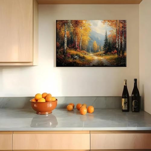 Serene Landscape Canvas Wall Art - Image 7
