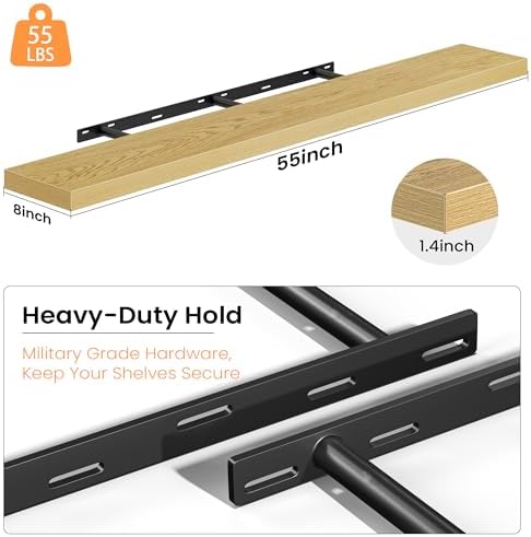 Fun Memories 55 Inch Floating Shelves - Image 4