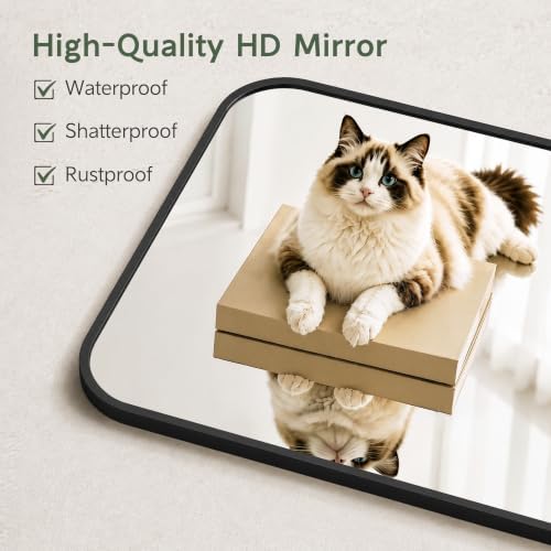 Bathroom Vanity Mirror, 36”x30” Wall Mirror - Image 4