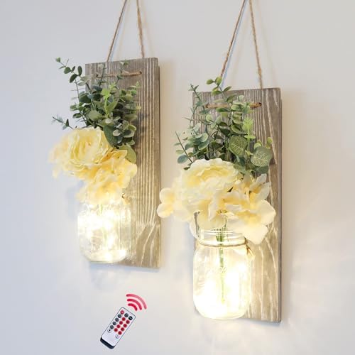 Modern Farmhouse Wall Decor Set of 2, Rustic Grey by LiveinspiredLiveBesuerte