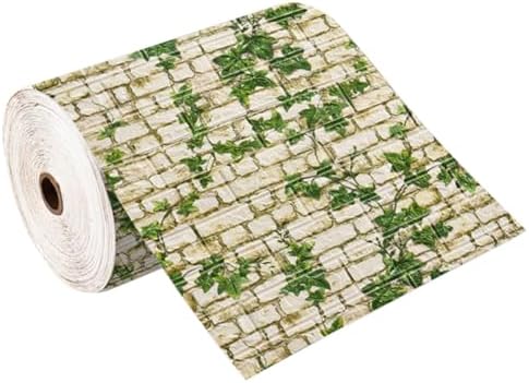 Queenbox 27.6x39.4 in Faux Brick Peel and Stick Foam Soft Waterproof Wall Panel by Queenbox
