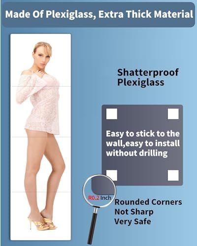 Shatterproof Wall Mirror Full Length - Image 5