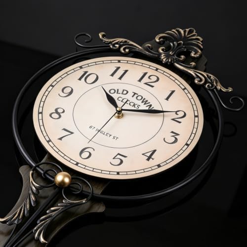 Vintage Modern Wall Clock with Silent Quartz Movement - Image 2
