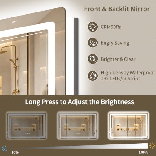 30"x71" LED Bathroom Mirror - Image 2