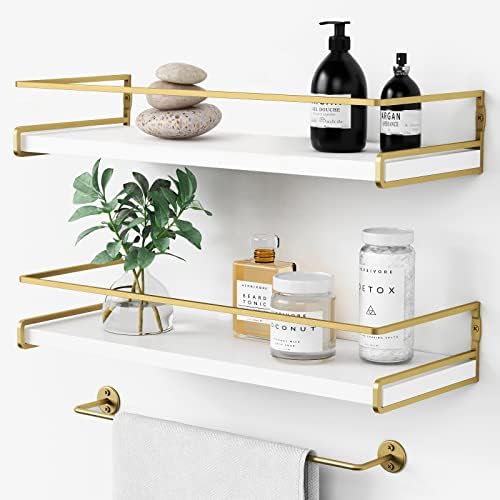 Forbena Floating Bathroom Shelves Wall Mounted by Forbena