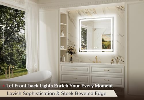 Keonjinn Beveled Lighted Mirror - Image 2