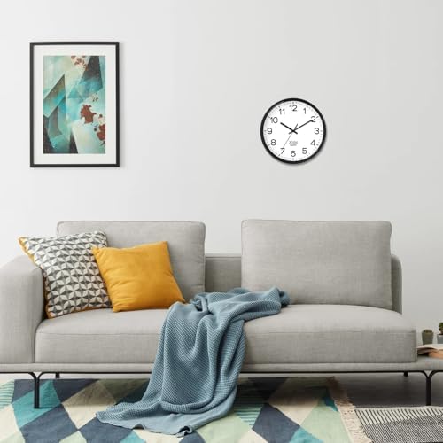 XNM 2 Pack Wall Clock 8 Inch Wall Clocks Battery Operated - Image 7