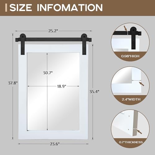 COGOOD Farmhouse Bathroom Mirrors - Image 5