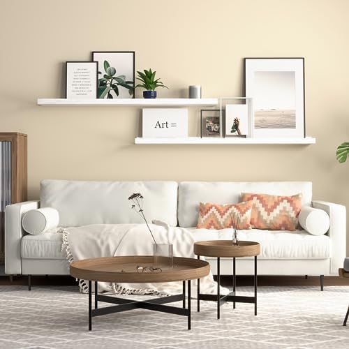 Boswillon Floating Shelves Set of 2, Long Wall Shelf - Image 5
