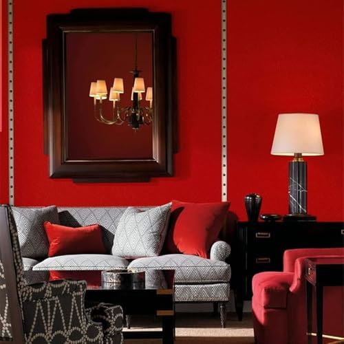 Red Peel and Stick Self Adhesive Wallpaper Countertop Contact Paper - Image 3