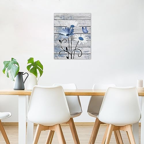 HVEST Farmhouse Floral Wall Art - Image 3