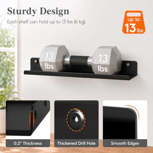 Lifewit Acrylic Floating Shelves - Image 3