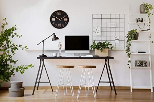 Bernhard Products Black Wall Clock - Image 4