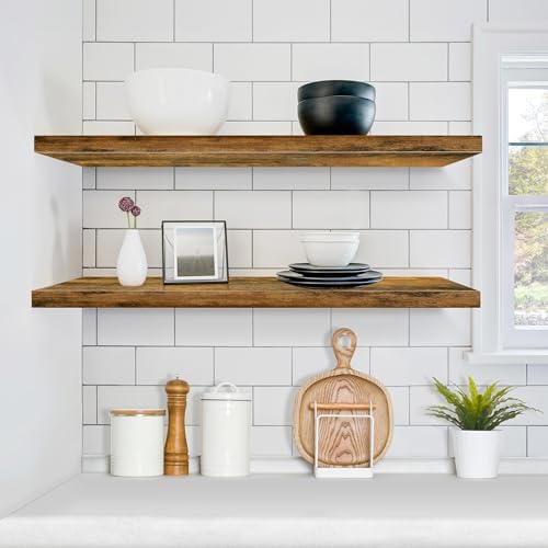 Sorbus Floating Shelves for Wall Storage - Image 2