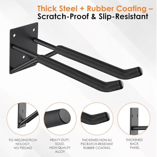 14" Garage Hooks Heavy Duty 2-Pack - Image 4