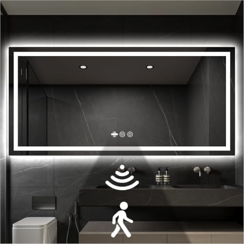 66" x 36" LED Lighted Bathroom Mirror by nolsia