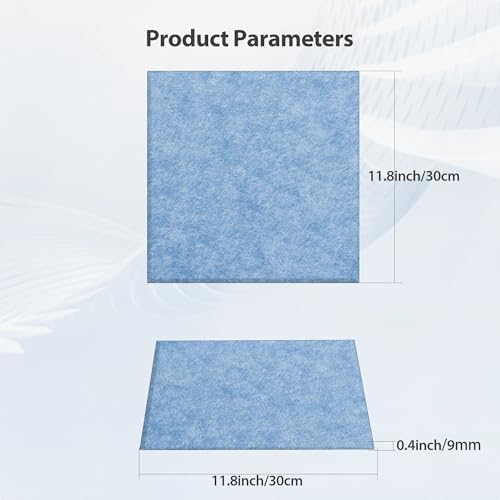 12 Pack Square Acoustic Panels Self Adhesive Sound Proof Foam - Image 6
