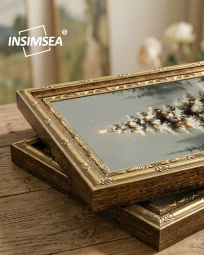 InSimSea Vintage Santa Christmas Tree Wall Art - Image 6
