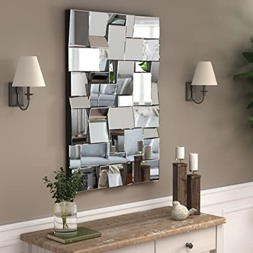 KOHROS 44"x 30" Large Decorative Wall Mirror - Image 3