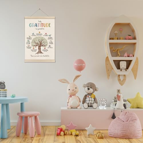DOI-LANEE Inspirational Motivational Daily Gratitude Poster Hanger Frame - Image 5