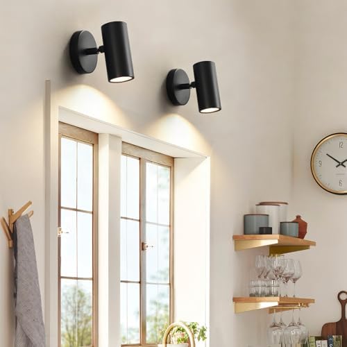 Brass Wall Sconces, Hardwired Wall Sconce Lights, LED Sconces Lighting - Image 4