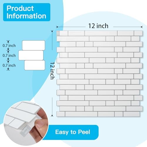 Art3d Linear Tile Peel and Stick Backsplash - Image 6