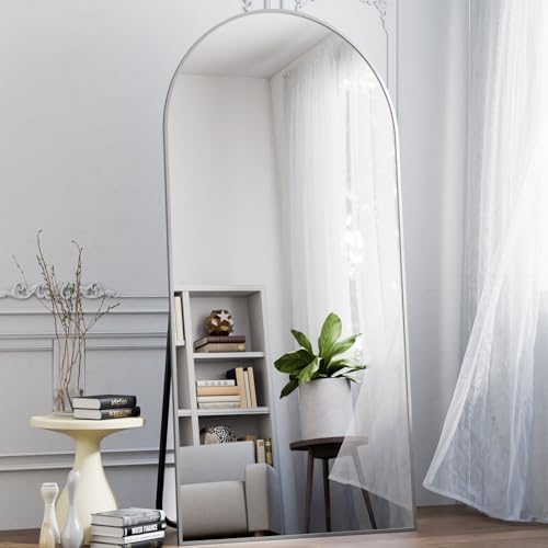 Koonmi 30"x71" Arched Full Length Mirror, Standing Hanging or Leaning - Image 6