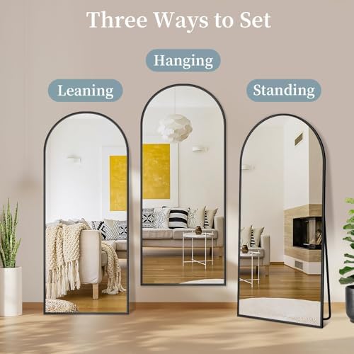 68"x28" Arched Full Length Mirror - Image 6