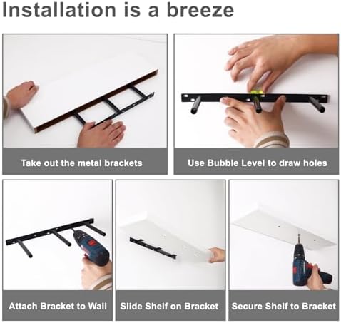 Fixwal Floating Wall Shelves for Decor - Image 7