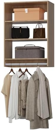 ROOMTEC 25.5" Medium Hanging Closet Unit, Modular Closet System by ROOMTEC